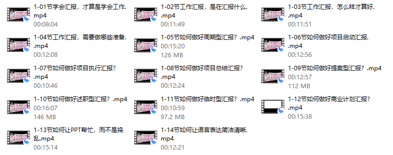 【有说服力的工作汇报】 14集